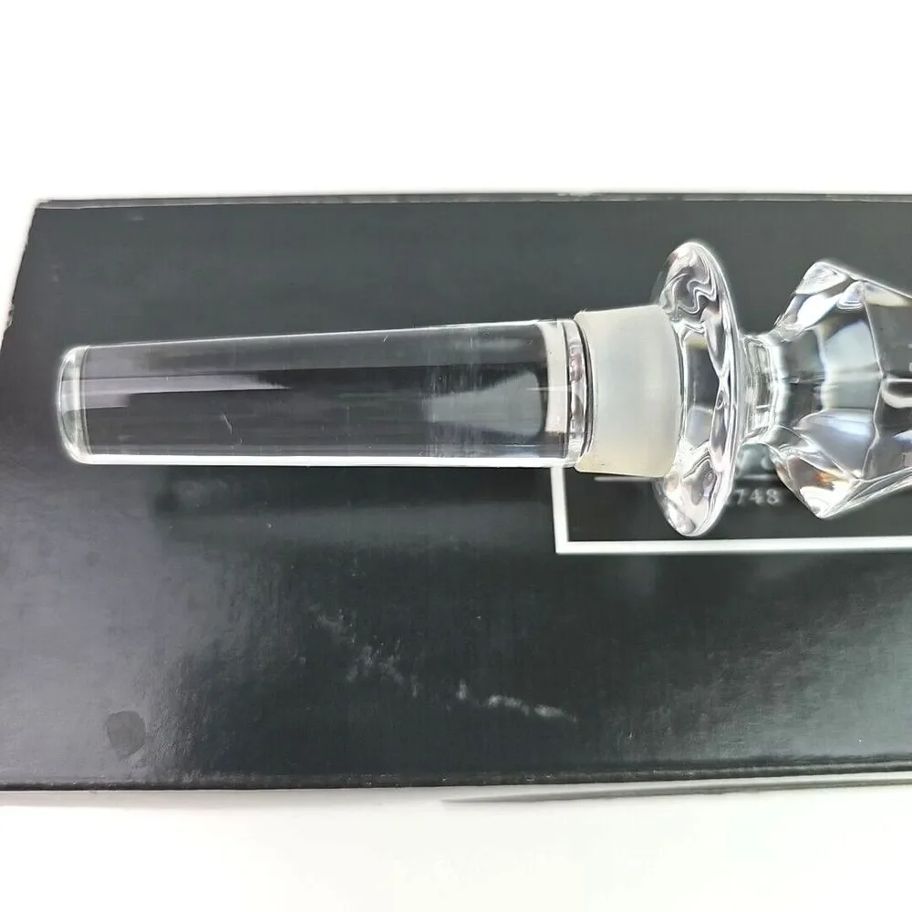 Villeroy & Boch Crystal Glass Wine Bottle Stopper In Box